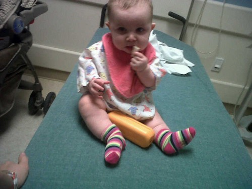 Swine flu patient